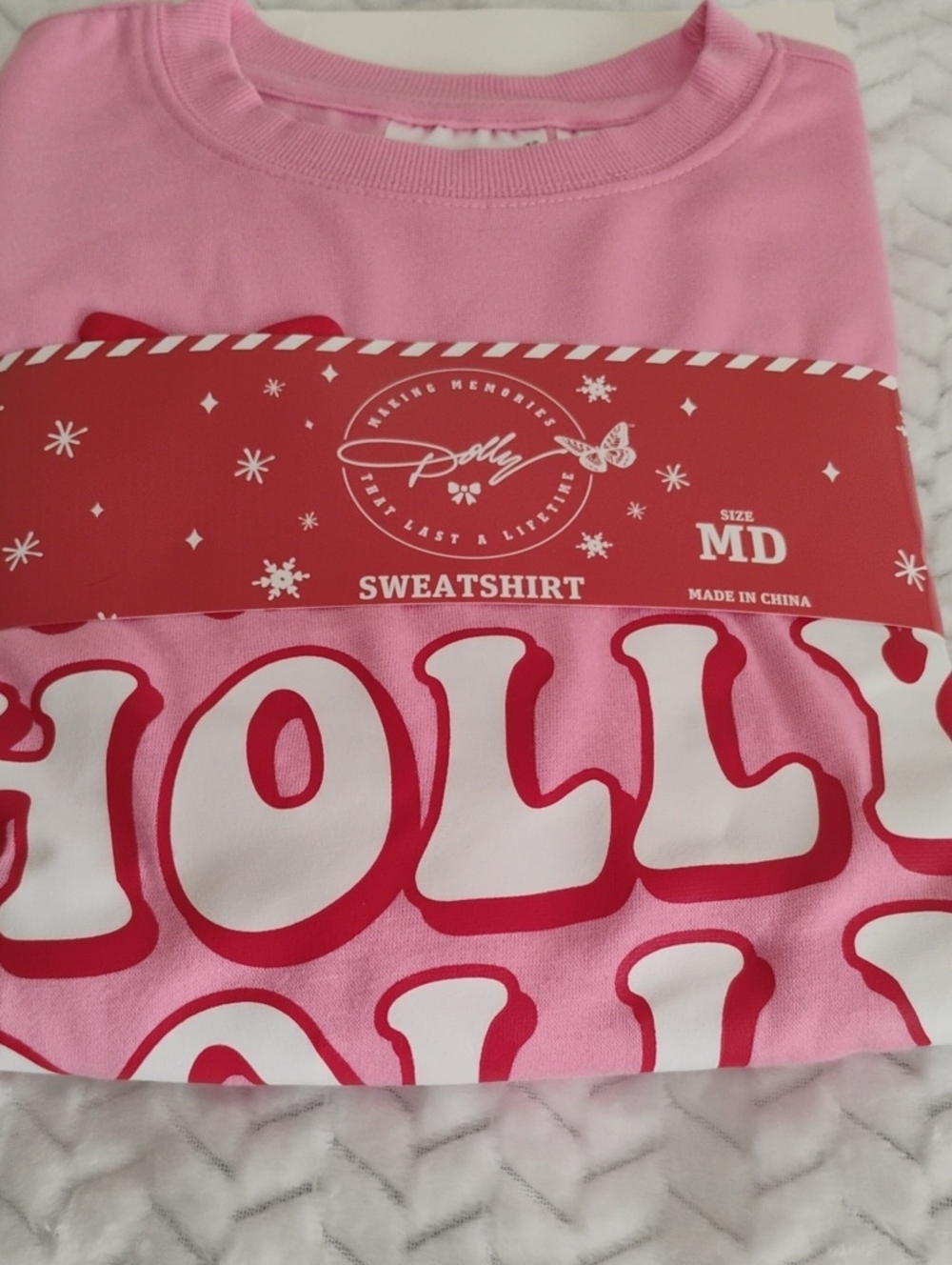 New Holly Dolly Christmas Sweatshirt